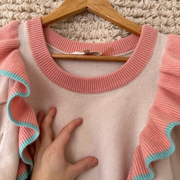 LoveShackFancy Greece Ruffle Sweater - Picture 6 of 7